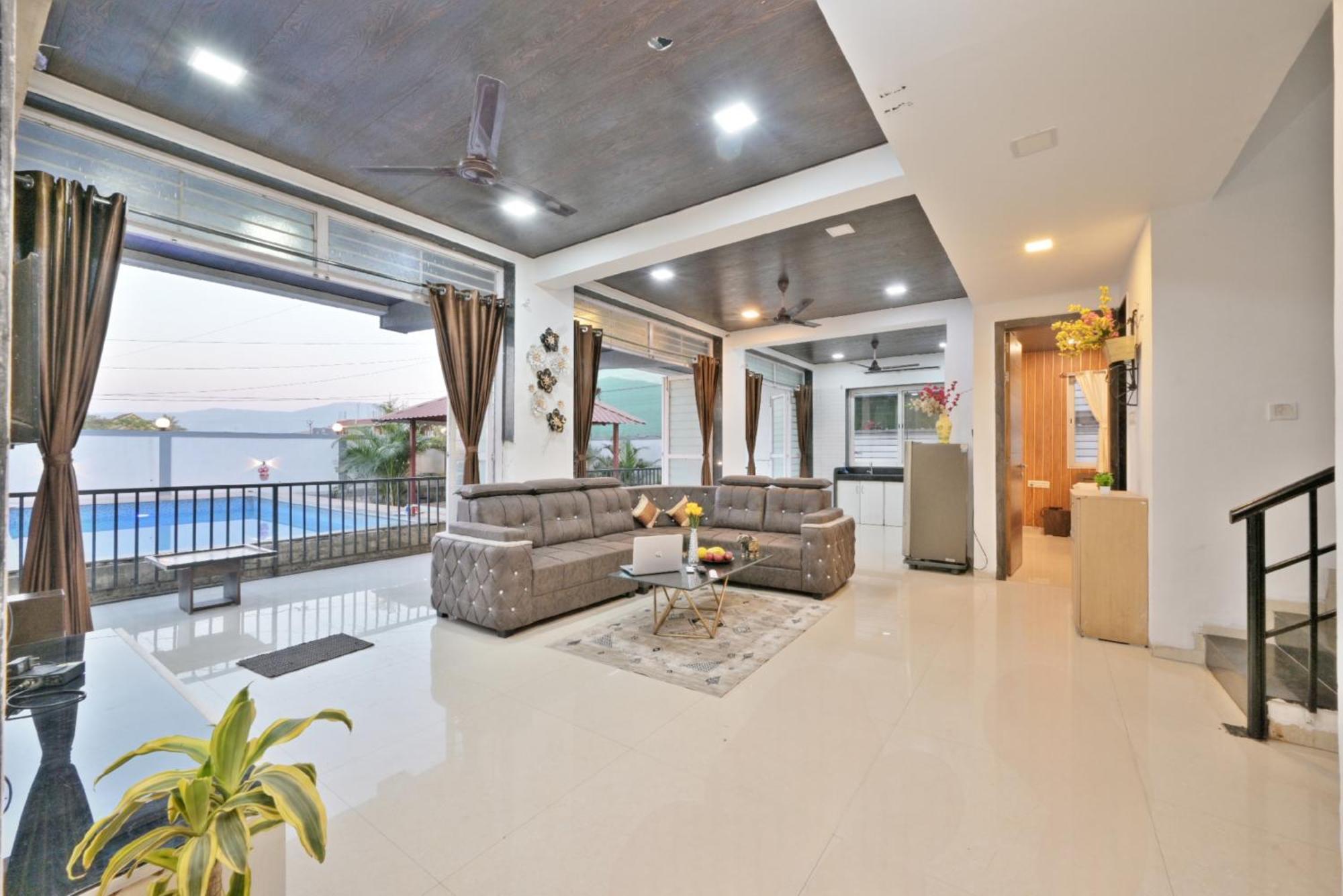 Ll Empyrean Stay Ll 4Bhk Ll Ac Ll Pool Ll Mystical Stone Villa Ll โลนาวาลา ภายนอก รูปภาพ